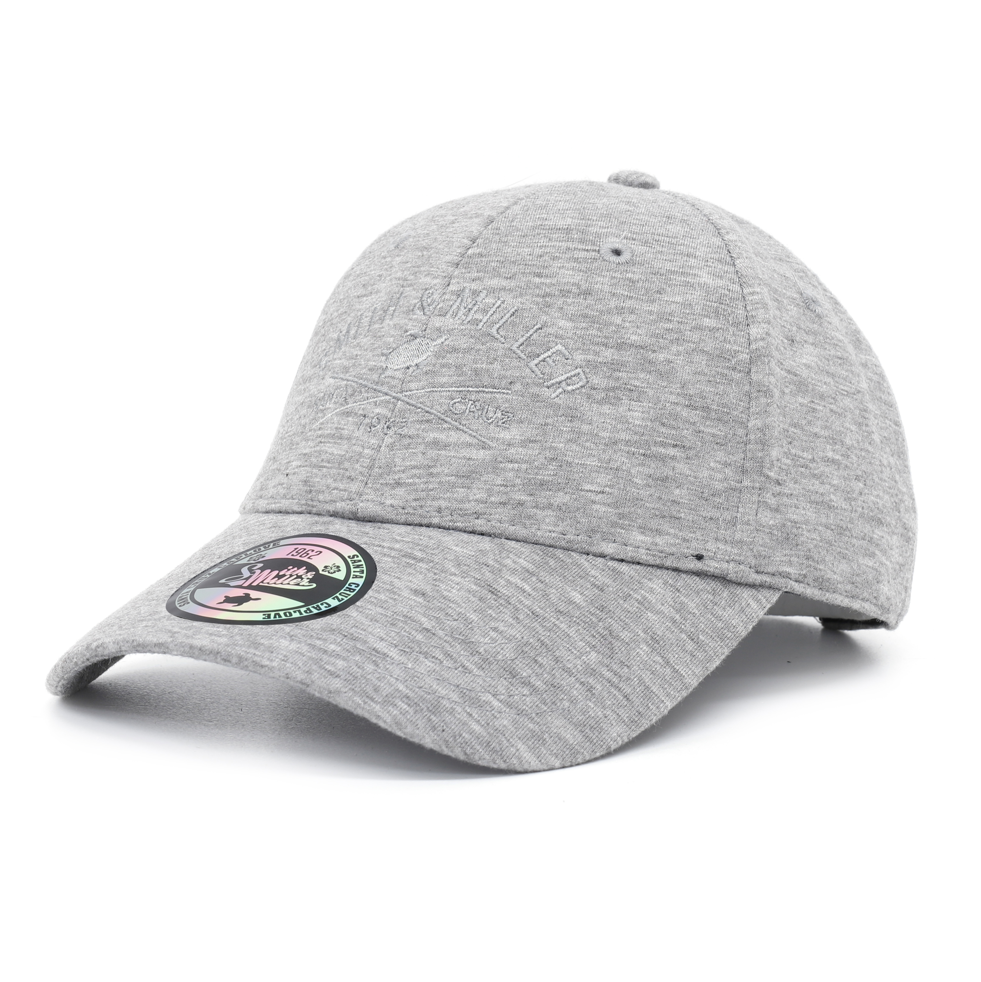 Smith & Miller Pico Arcata Unisex Curved Cap, heather grey Smith & Miller Pico Arcata Unisex Curved Cap, heather grey