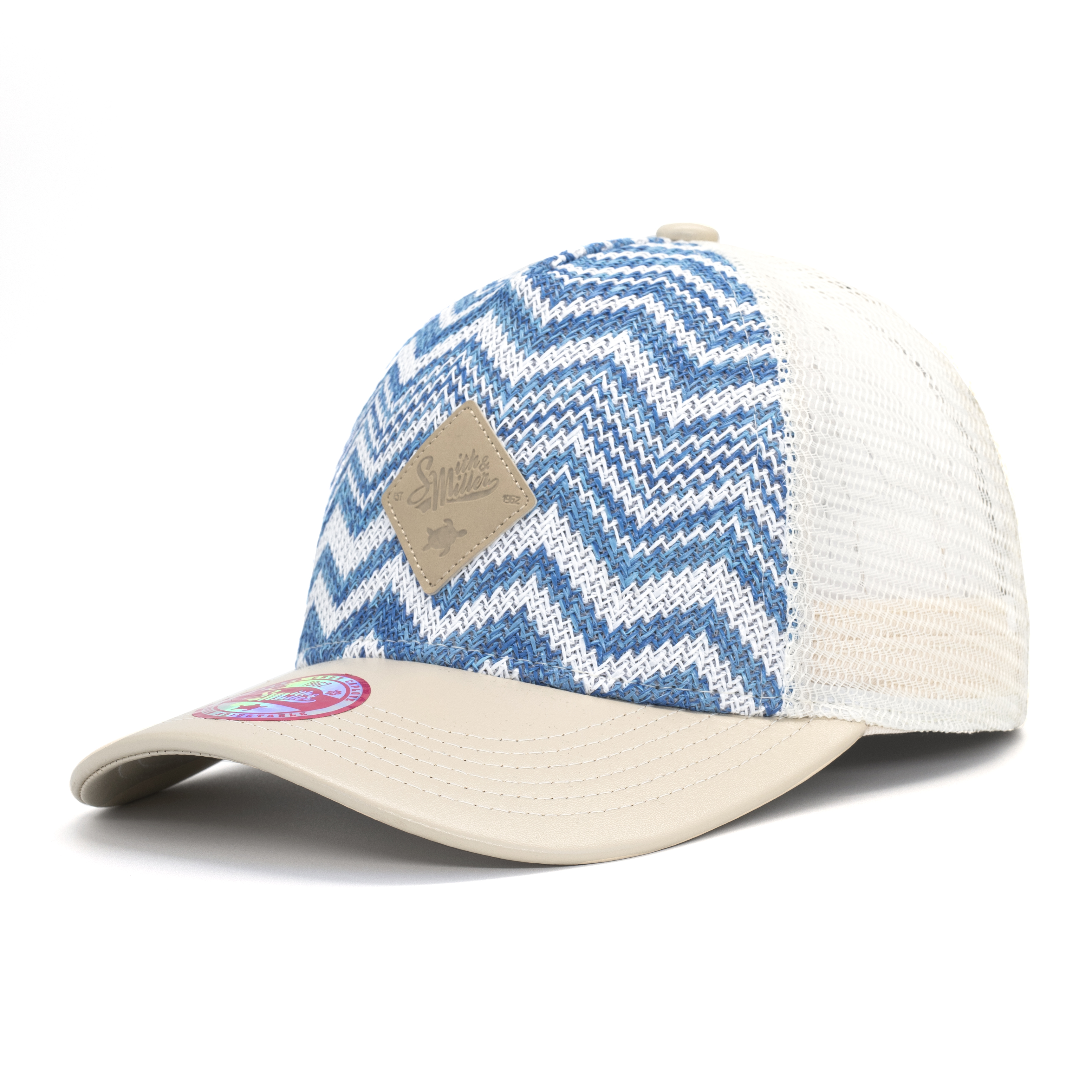 Smith & Miller Irvine Women Trucker Cap, blue - stone  Smith & Miller Irvine Women Trucker Cap, blue - stone