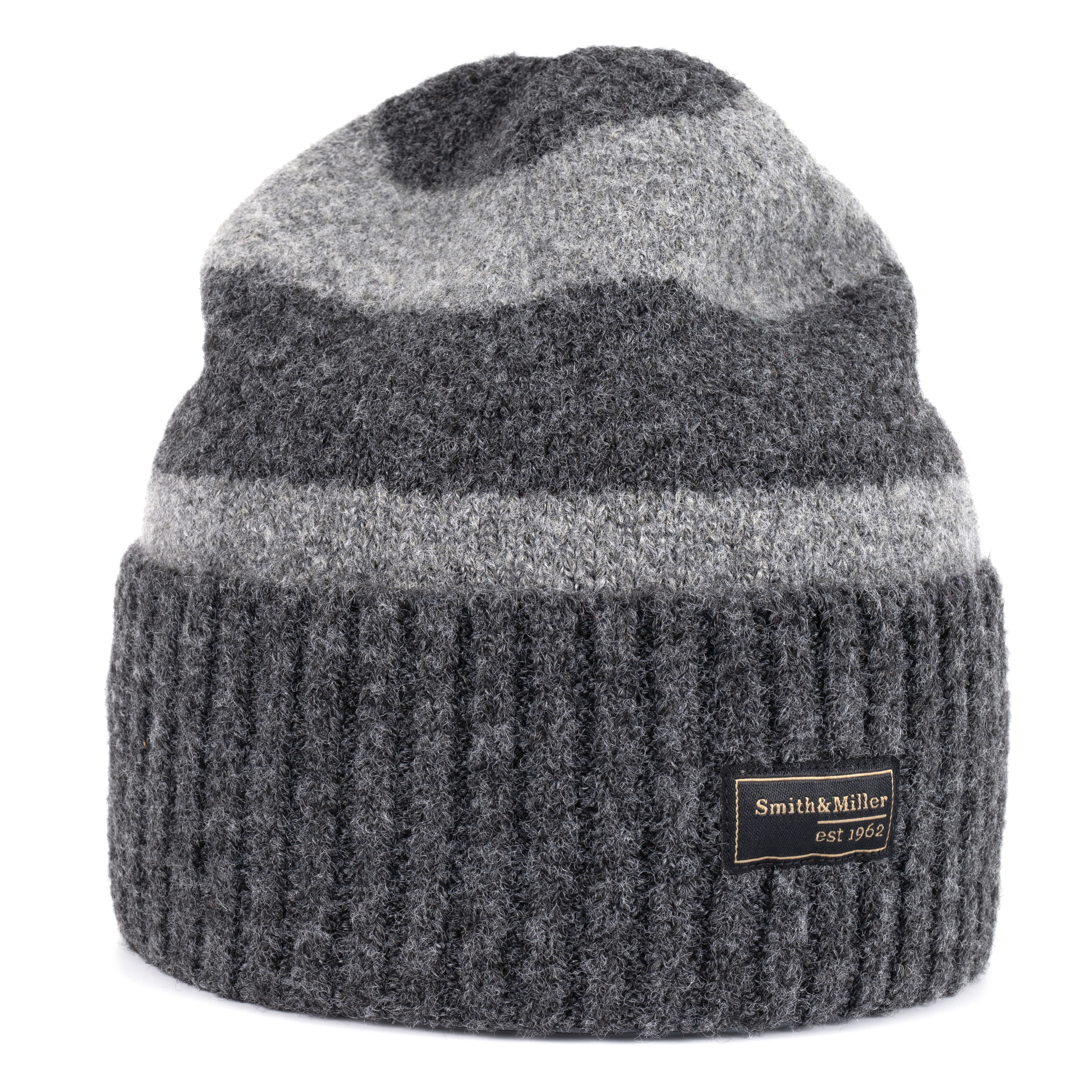 Smith & Miller "Sloan" Beanie, anthracite/grey