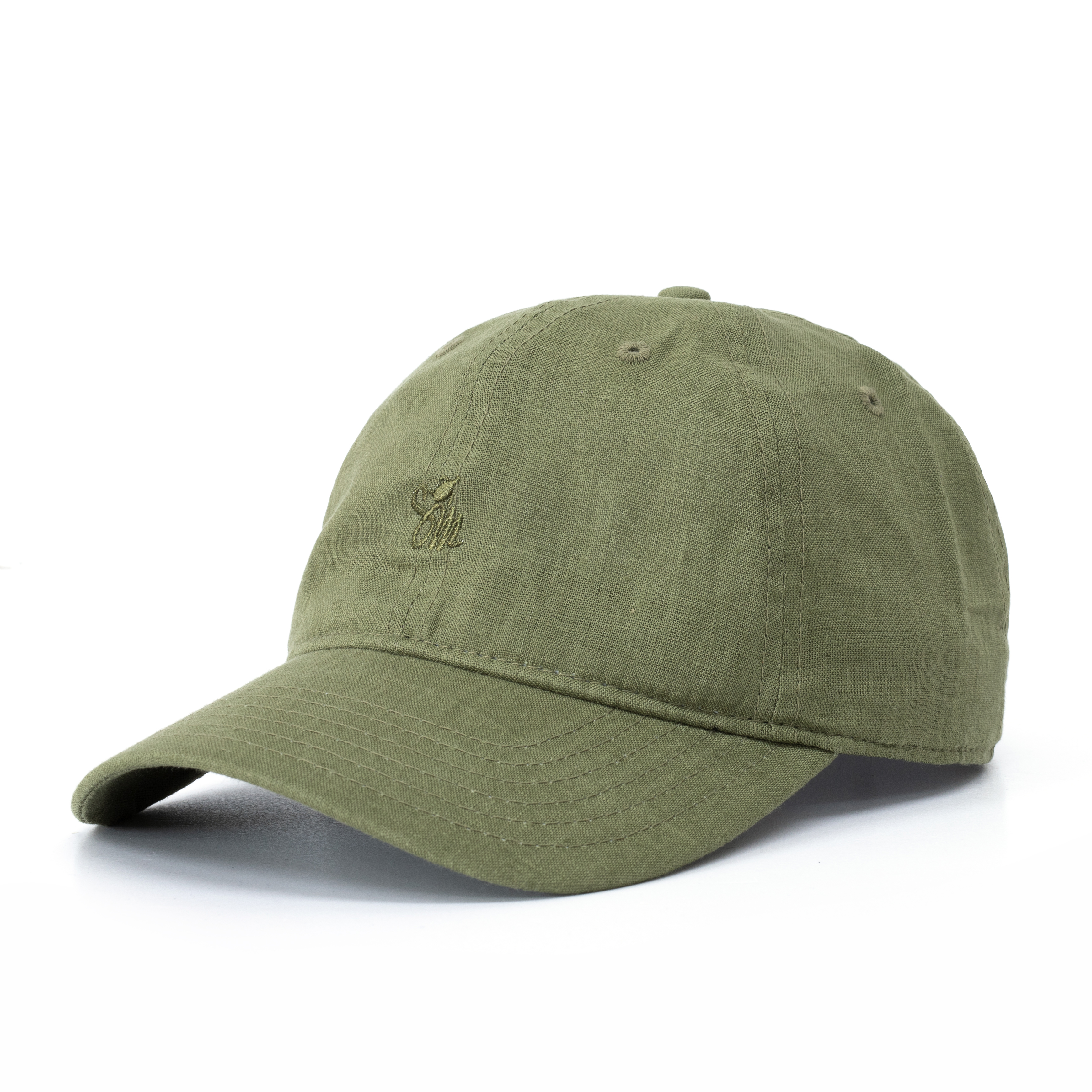 Smith & Miller Clemente Unisex Unstructured Cap, olive Smith & Miller Clemente Unisex Unstructured Cap, olive