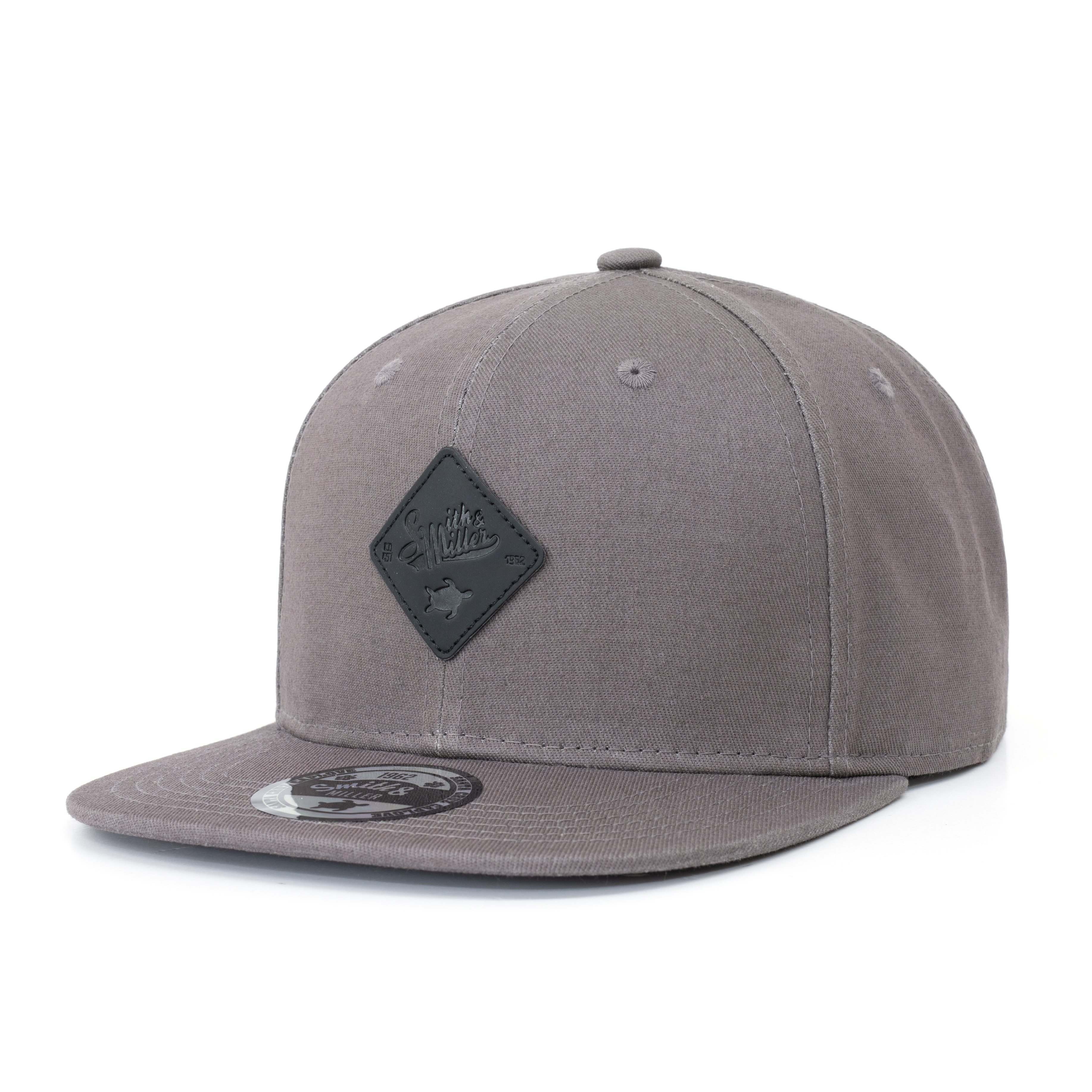 Smith & Miller Paramount Unisex Snapback Cap, grau Smith & Miller Paramount Unisex Snapback Cap, grau