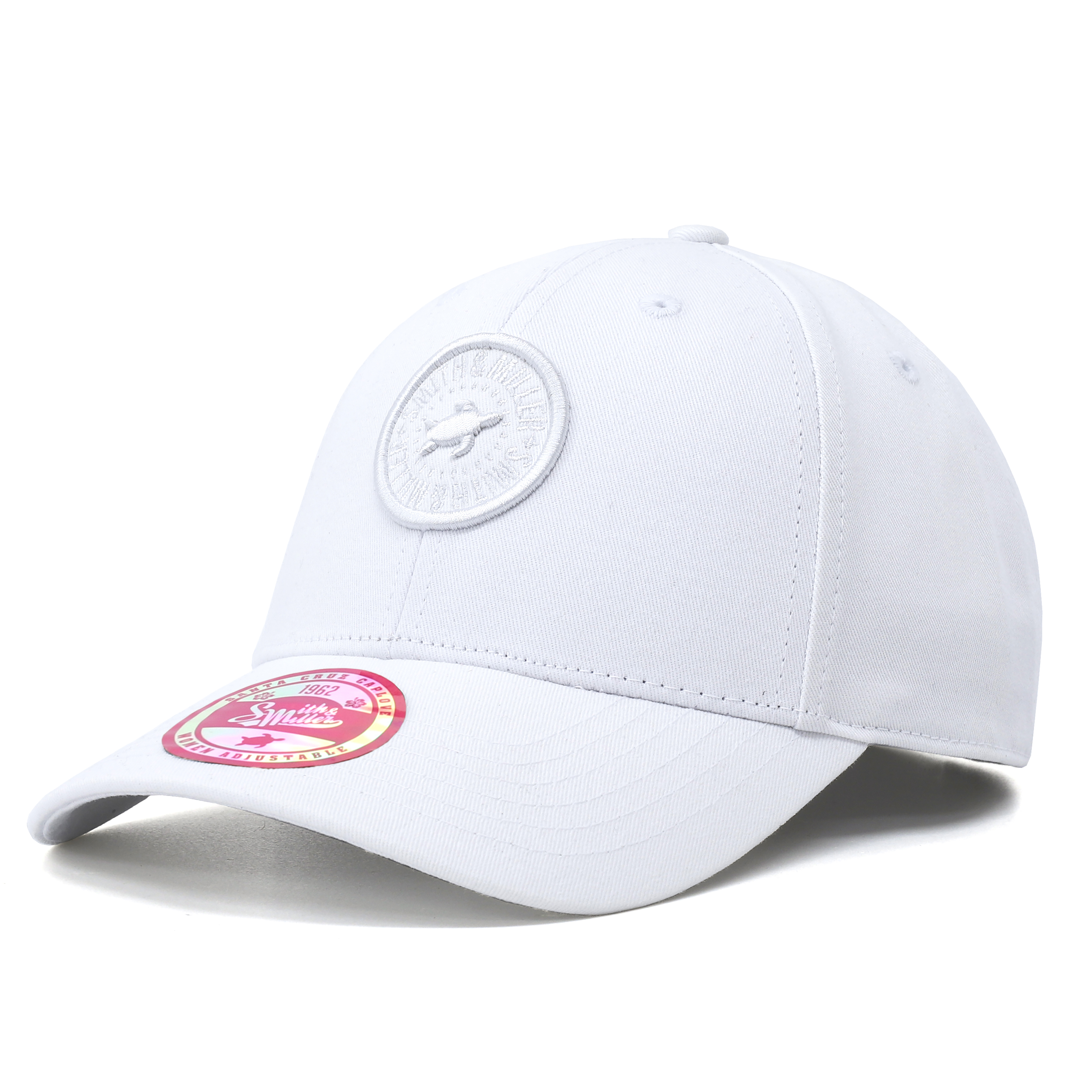 Smith & Miller Odesa Women Curved Cap, white 