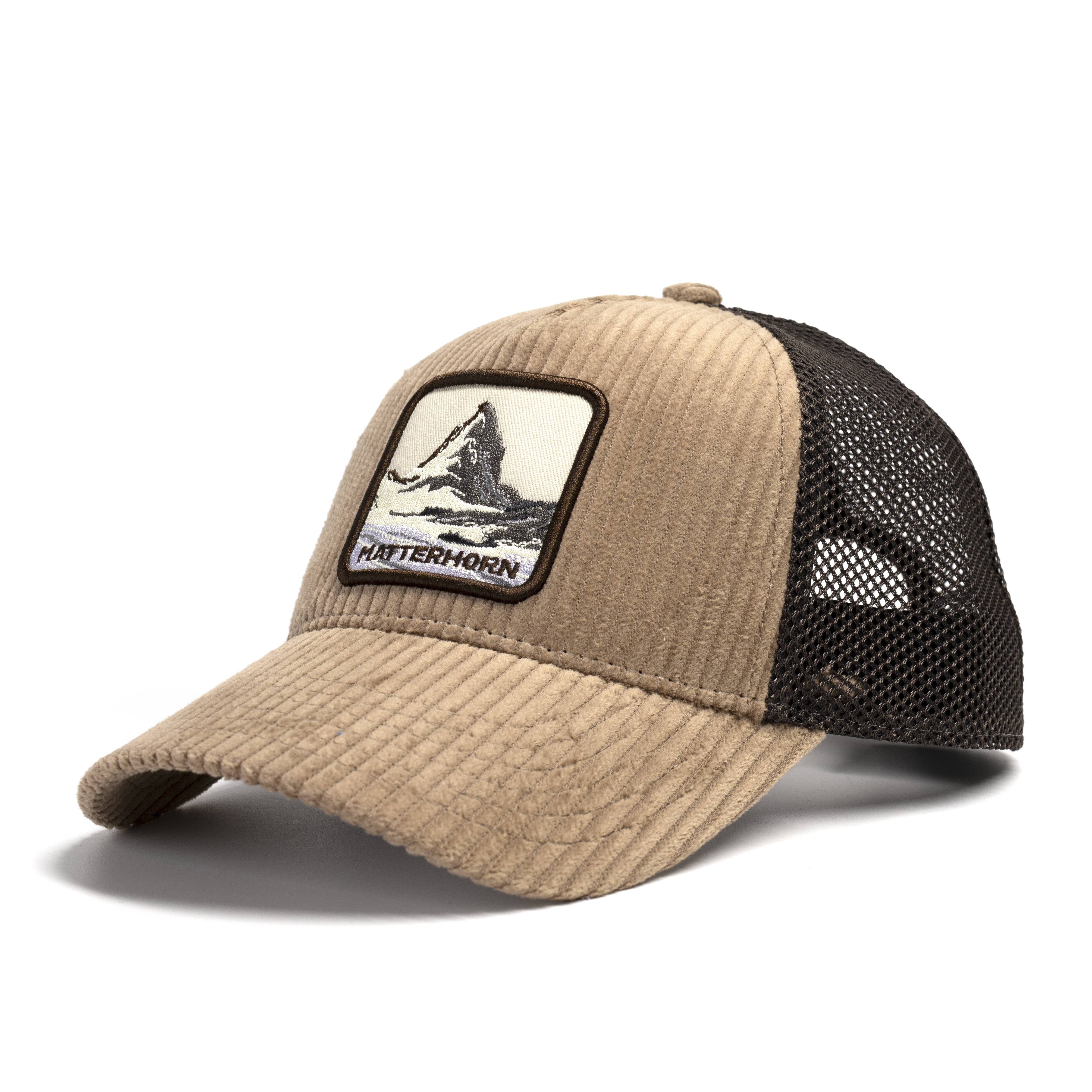 Smith & Miller Owen Trucker Cap, milkcoffee/brown Smith & Miller Owen Trucker Cap, milkcoffee/brown