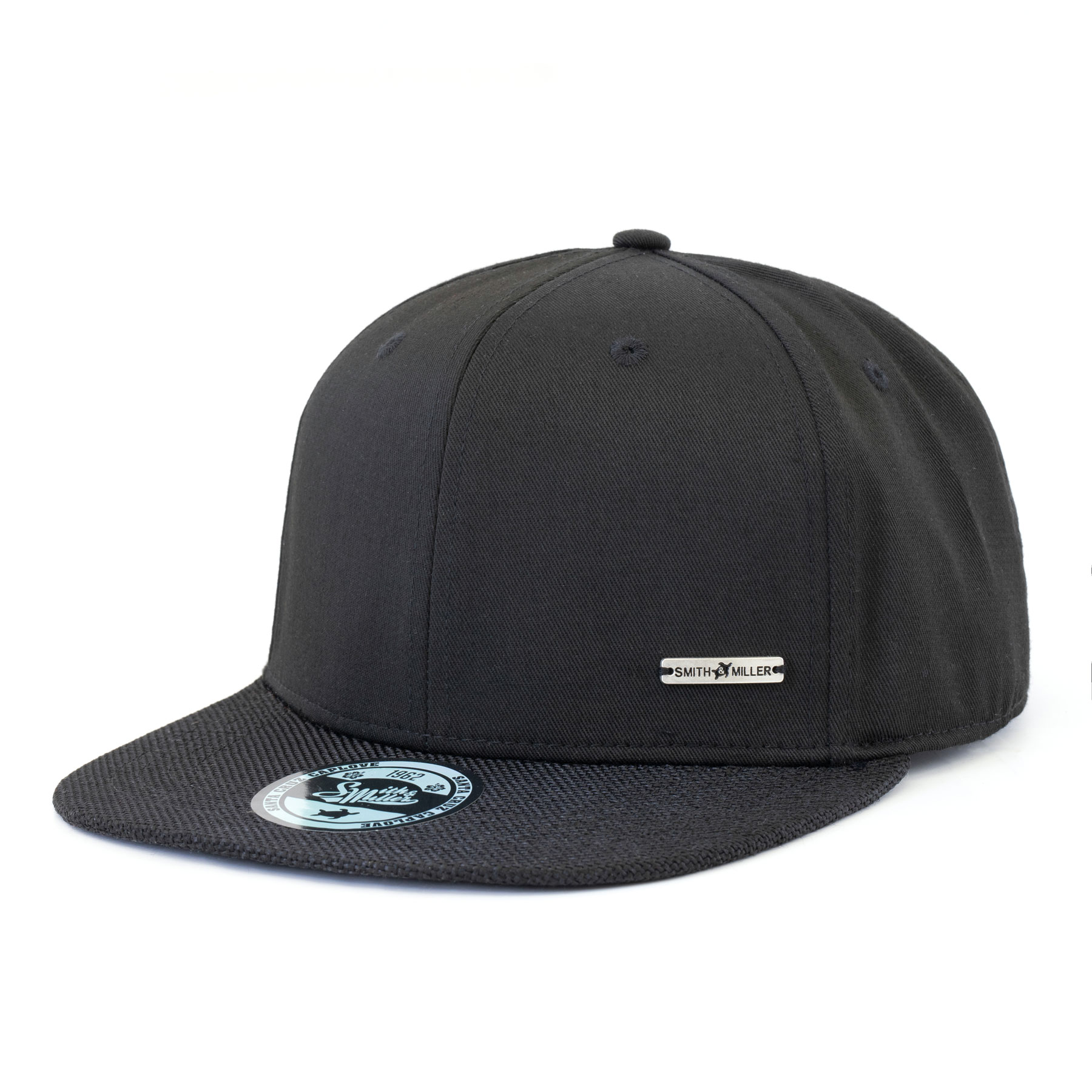 Smith & Miller Ollado Unisex  Snapback Cap, black Smith & Miller Ollado Unisex  Snapback Cap, black