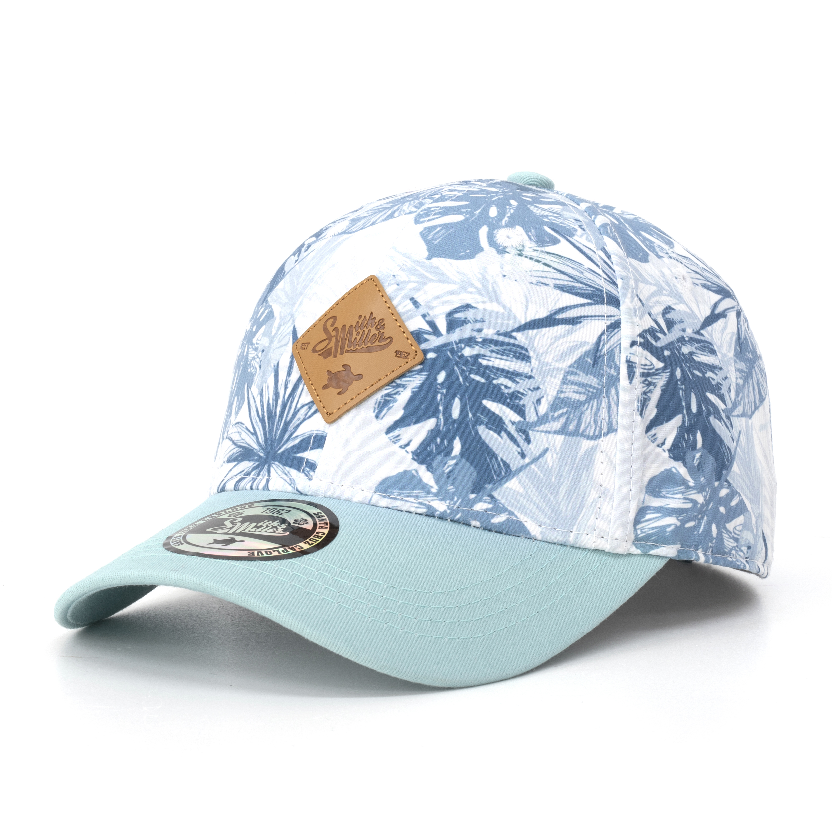 Smith & Miller Loya Unisex Curved Cap, blue - blue Smith & Miller Loya Unisex Curved Cap, blue - blue