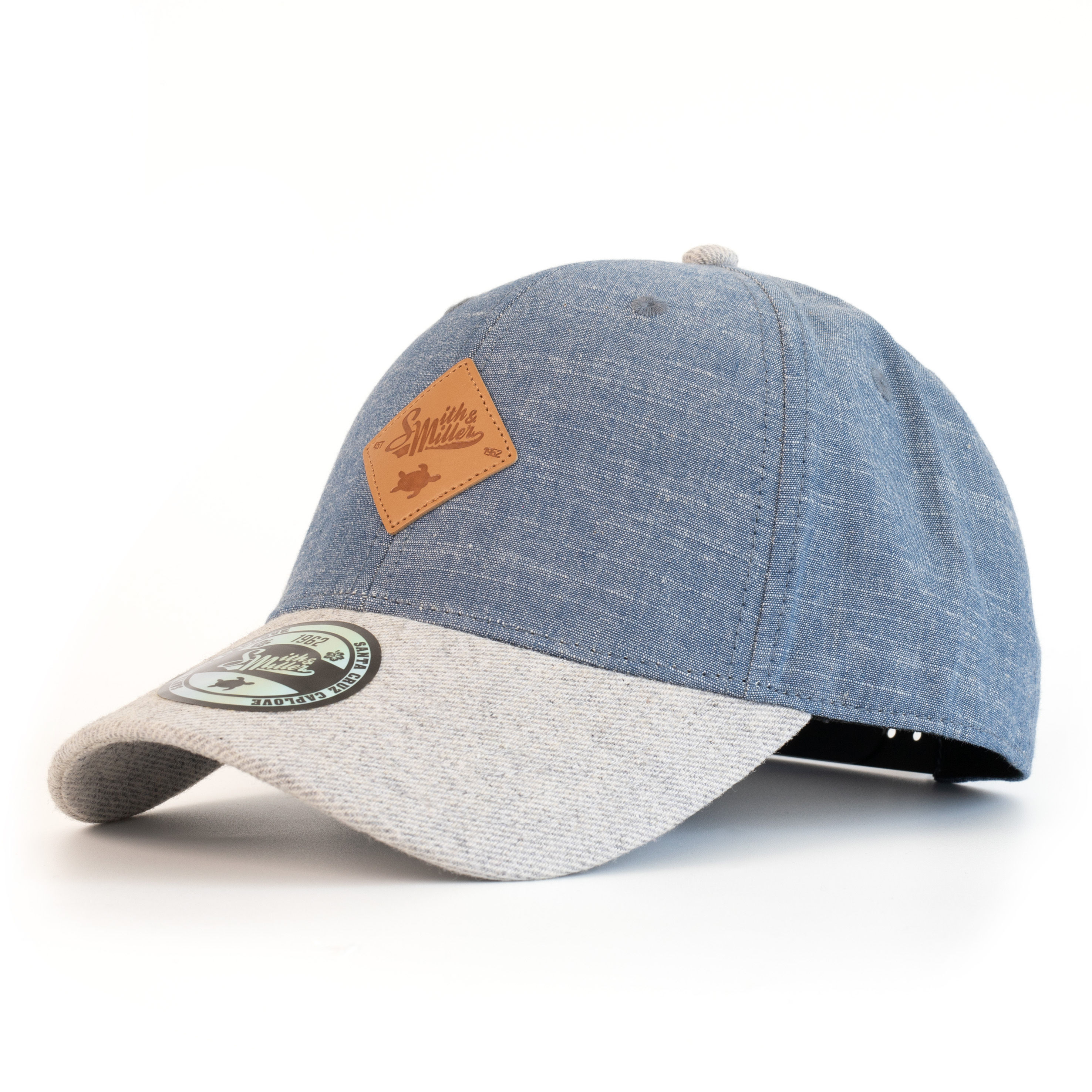 Smith & Miller Autumn Aura Unisex  Snapback Cap, blue/light grey 