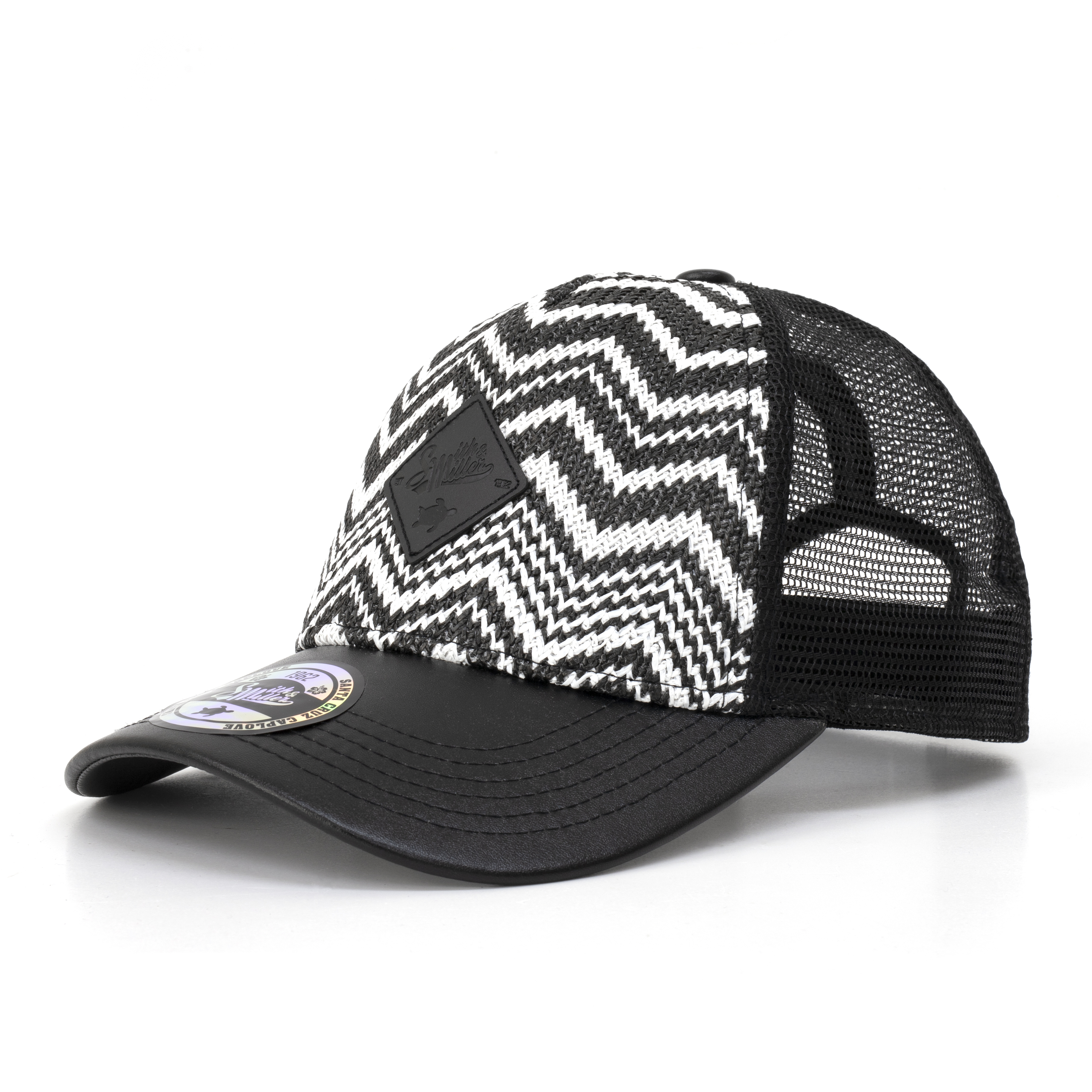 Smith & Miller Irvine Unisex  Trucker Cap, black