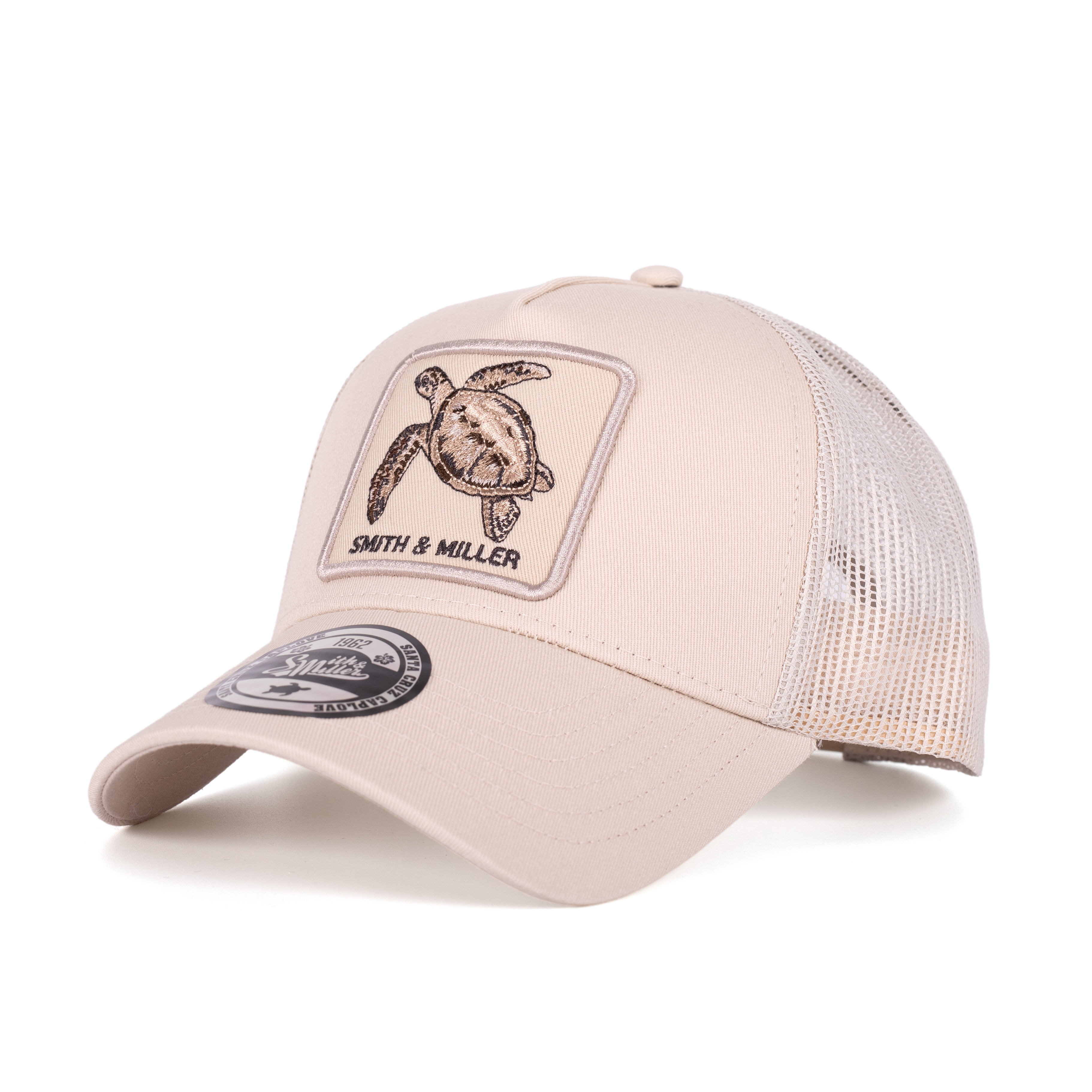Smith & Miller "Miramar Turbo" Trucker Unisex Cap, stone