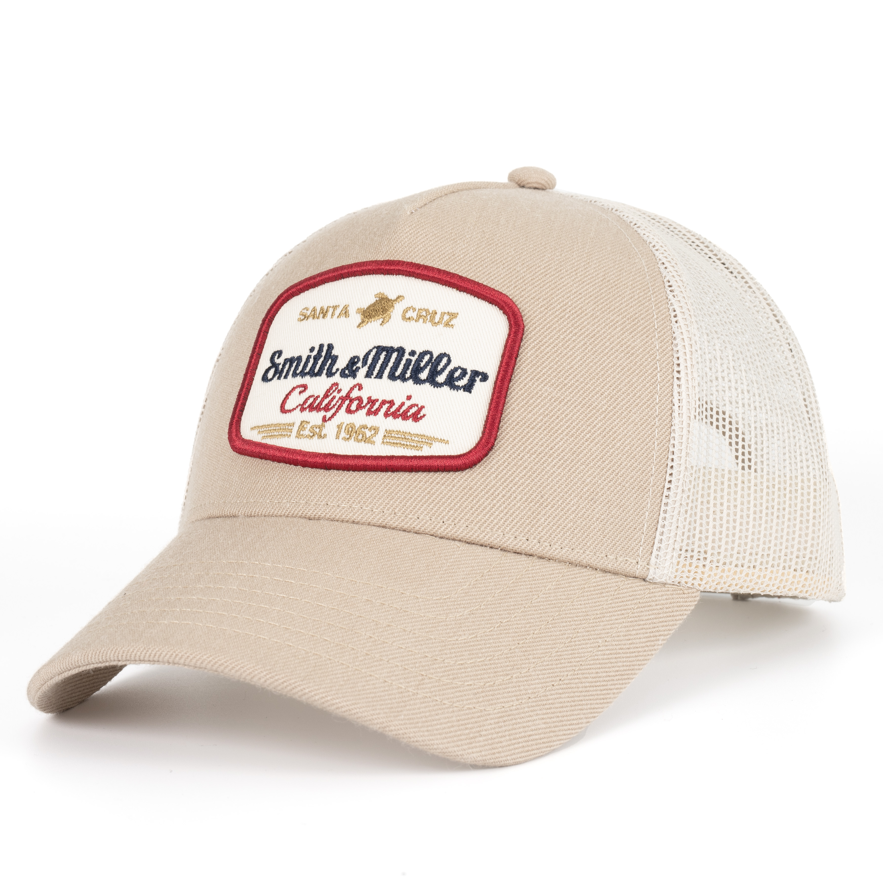 Smith & Miller "Lefan" Unisex Trucker Cap, khaki