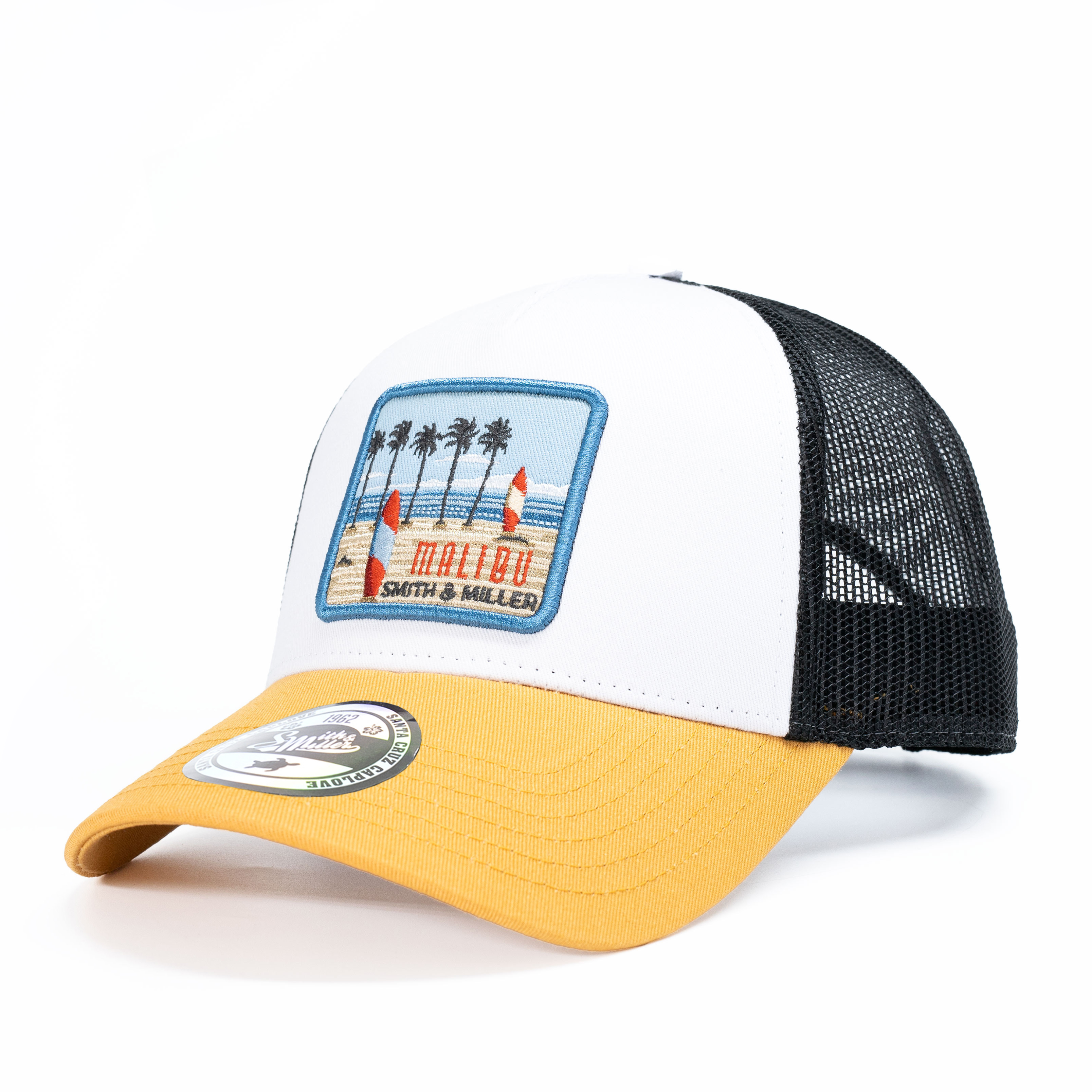 Smith & Miller Miramar Unisex Trucker Cap  Smith & Miller Miramar Unisex Trucker Cap