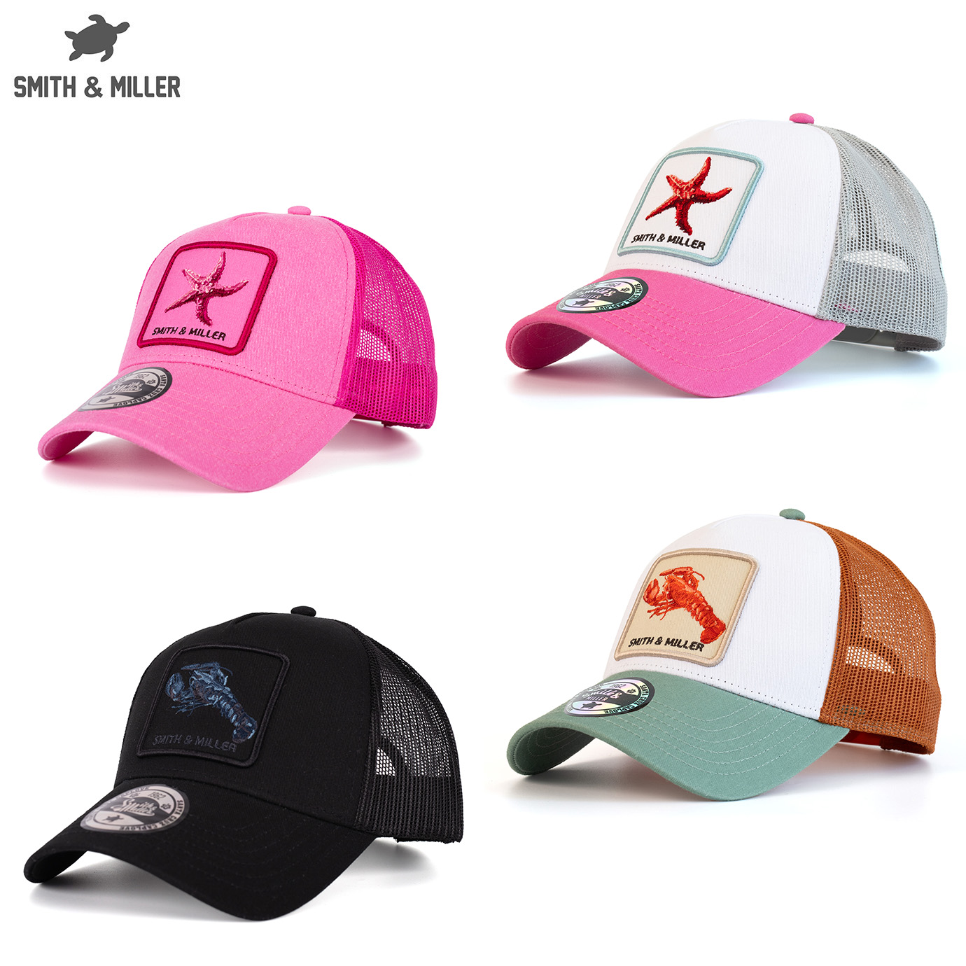 Smith & Miller Miramar Trucker Unisex Cap
