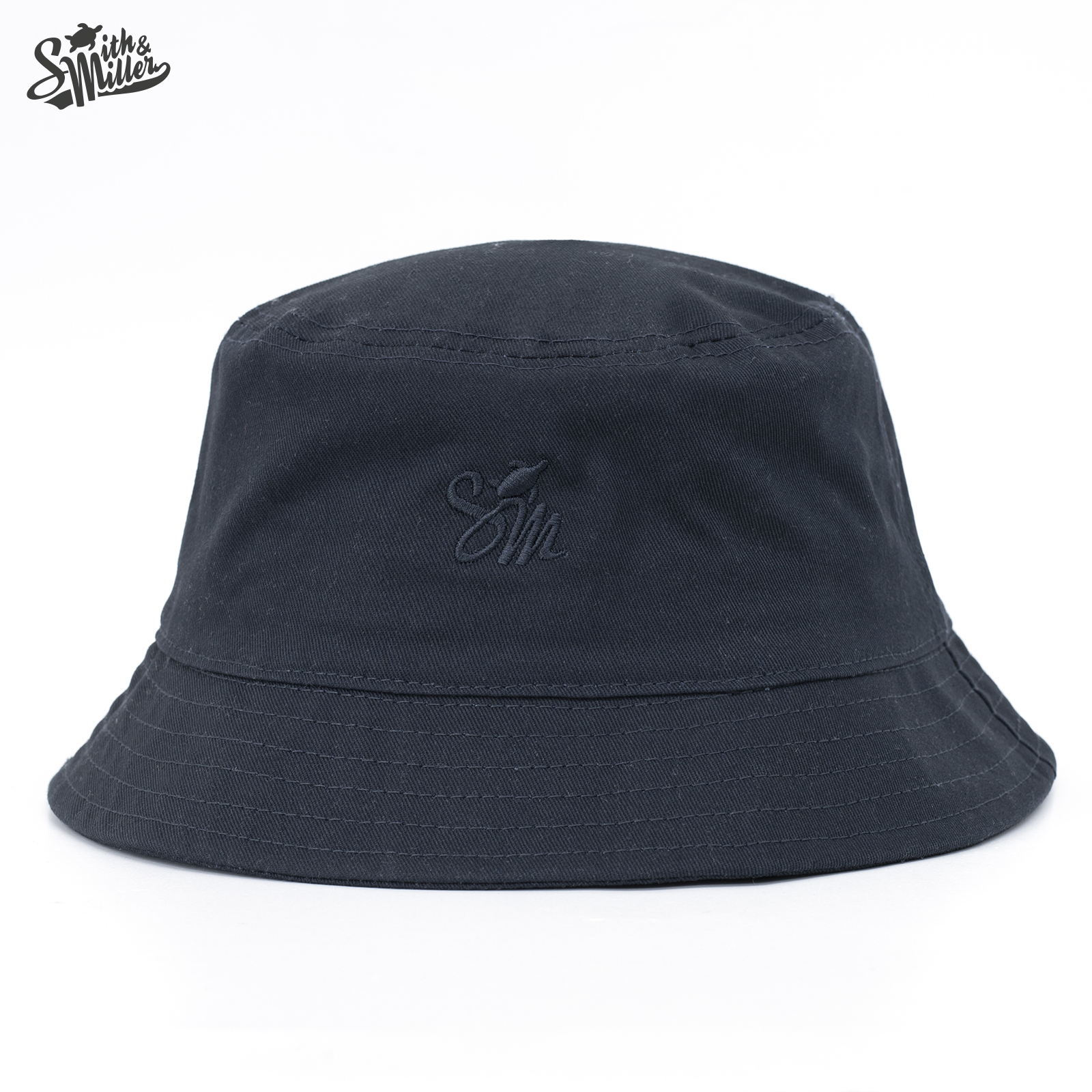 Smith & Miller "Villariva" Bucket Hat, navy