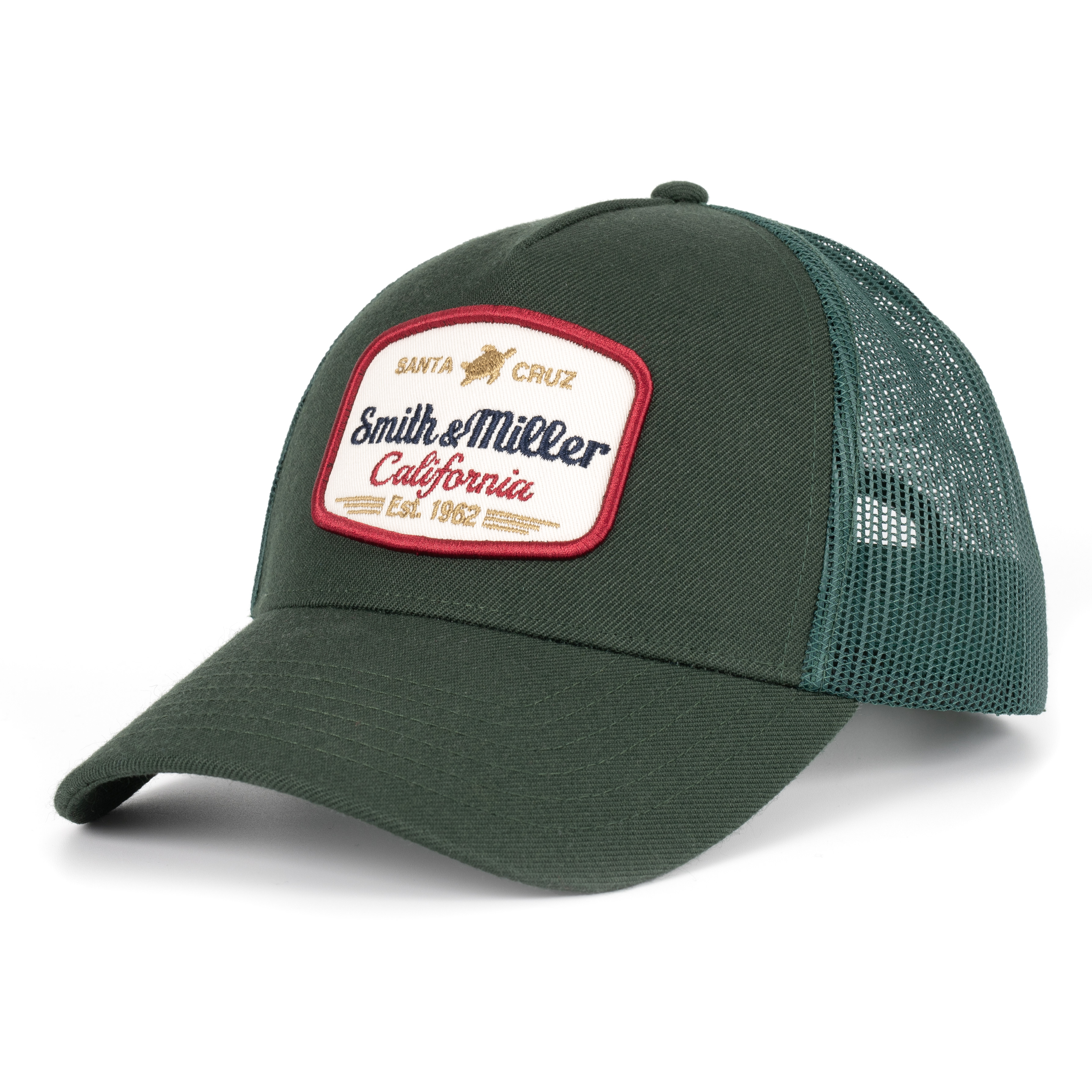 Smith & Miller "Lefan" Unisex Trucker Cap, dk.green