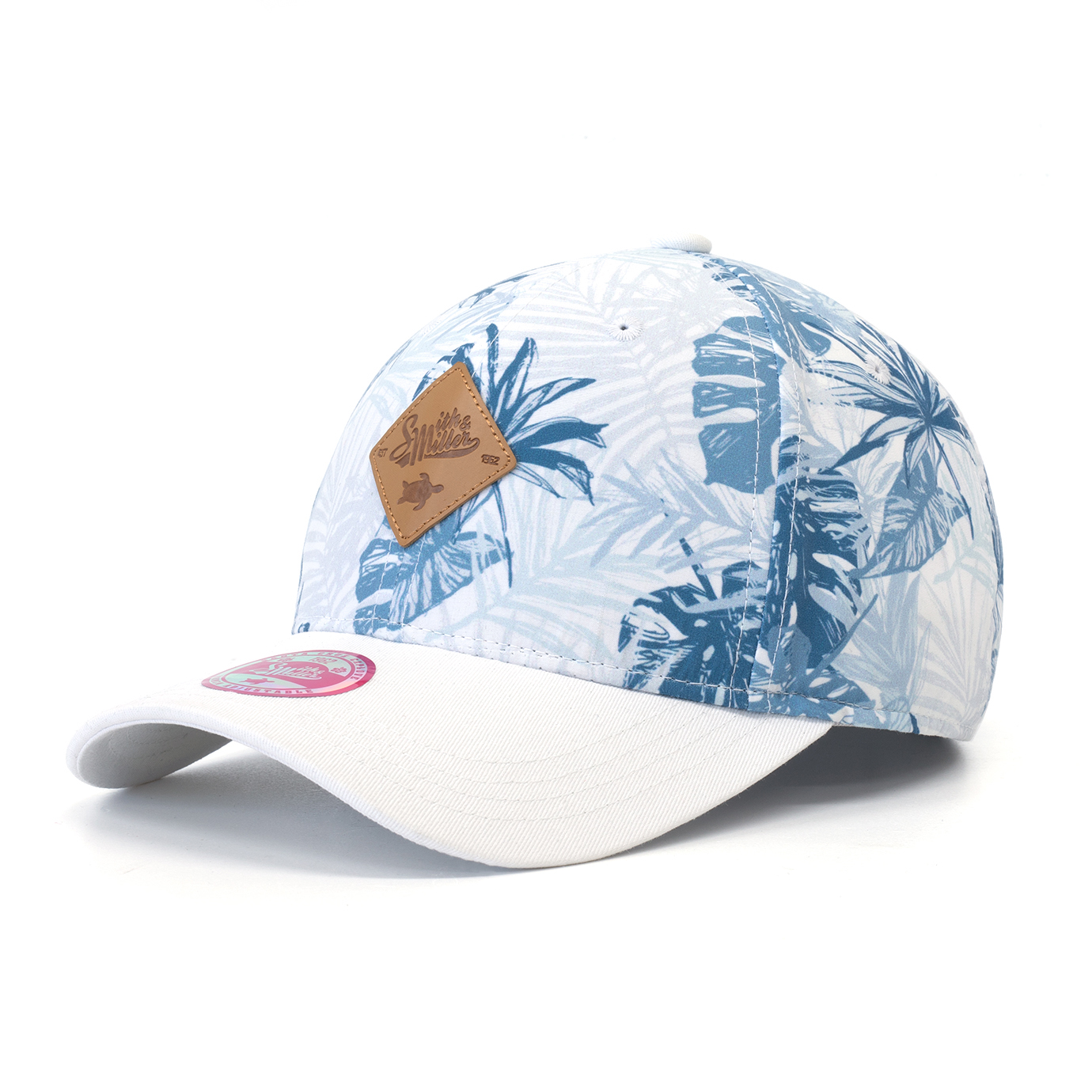 Smith & Miller Loya Women Curved Cap, blue - white Smith & Miller Loya Women Curved Cap, blue - white