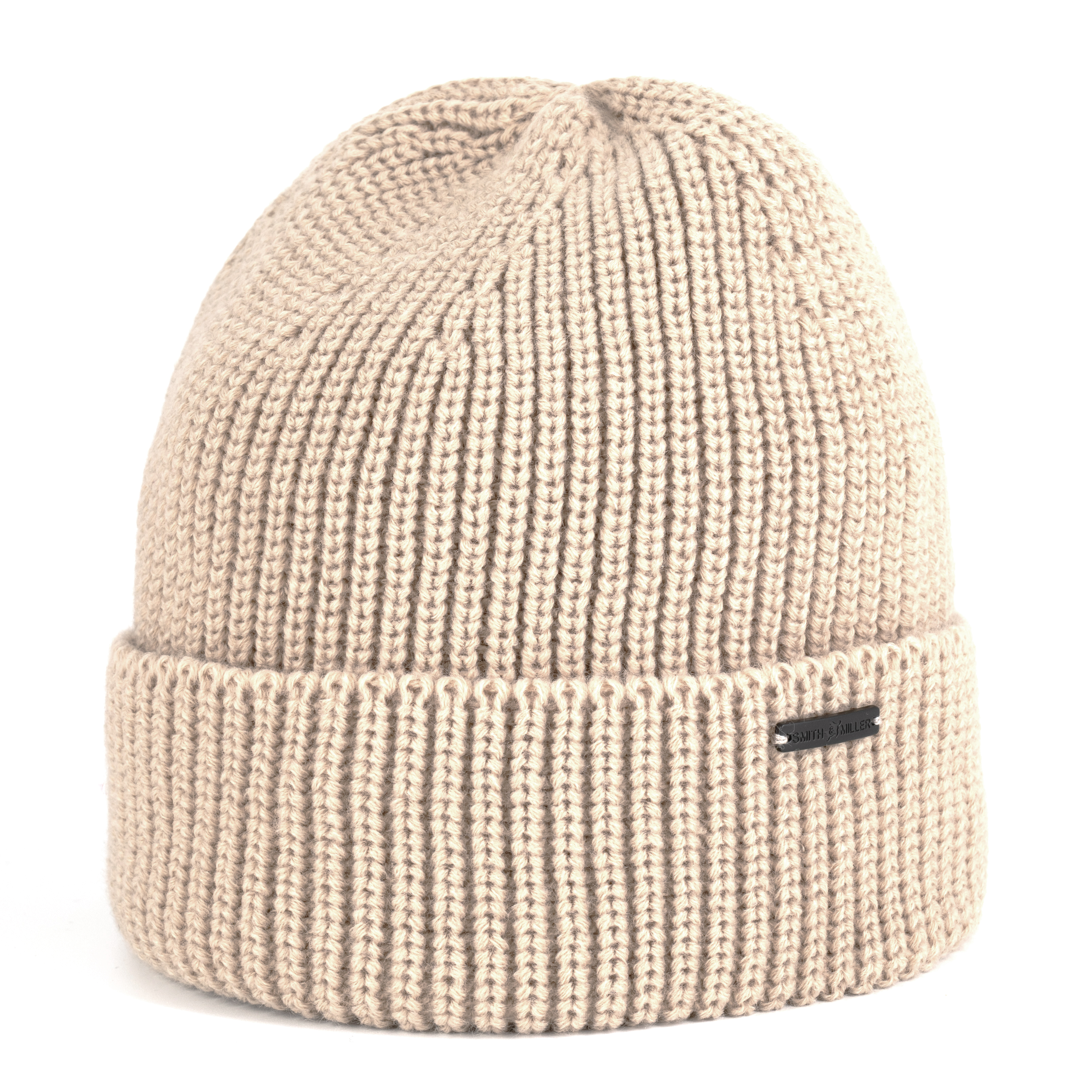 Smith & Miller "Logan" Beanie, warm sand