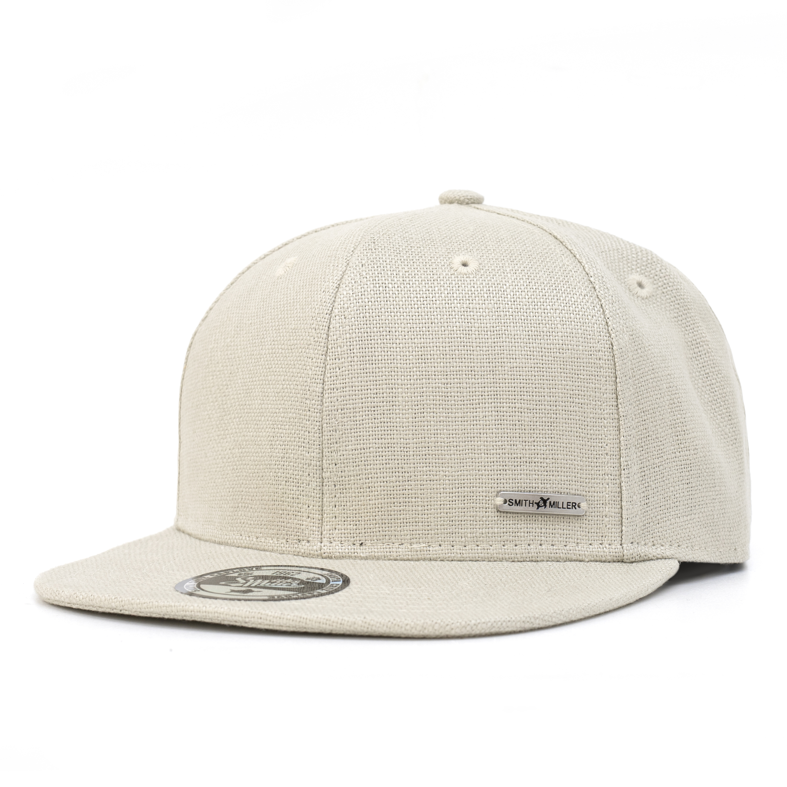 Smith & Miller Delano Unisex  Snapback Cap, stone