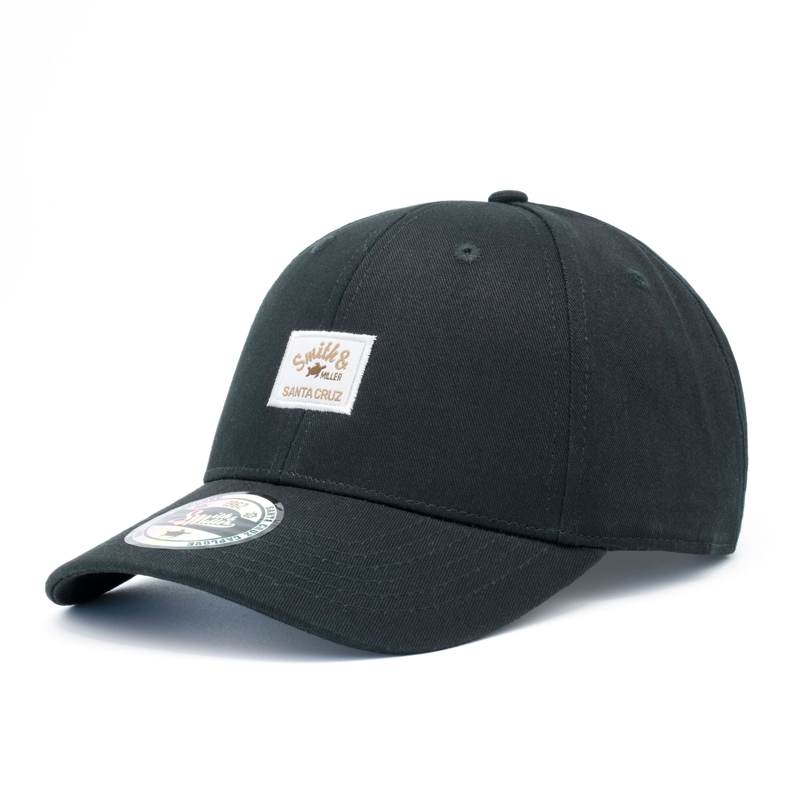 Smith & Miller Reno Unisex Curved Cap, black Smith & Miller Reno Unisex Curved Cap, black