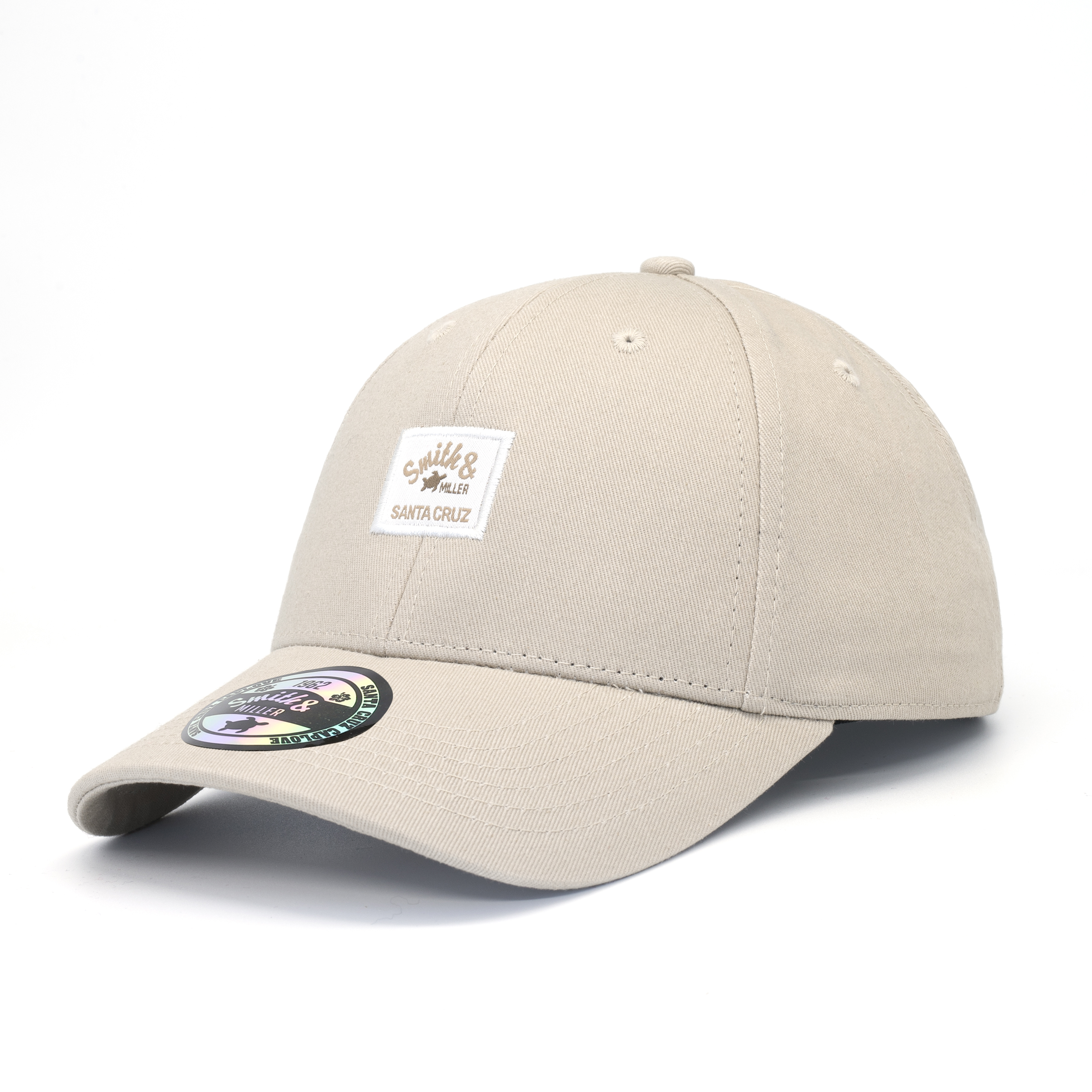 Smith & Miller Reno Unisex Curved Cap, stone Smith & Miller Reno Unisex Curved Cap, stone