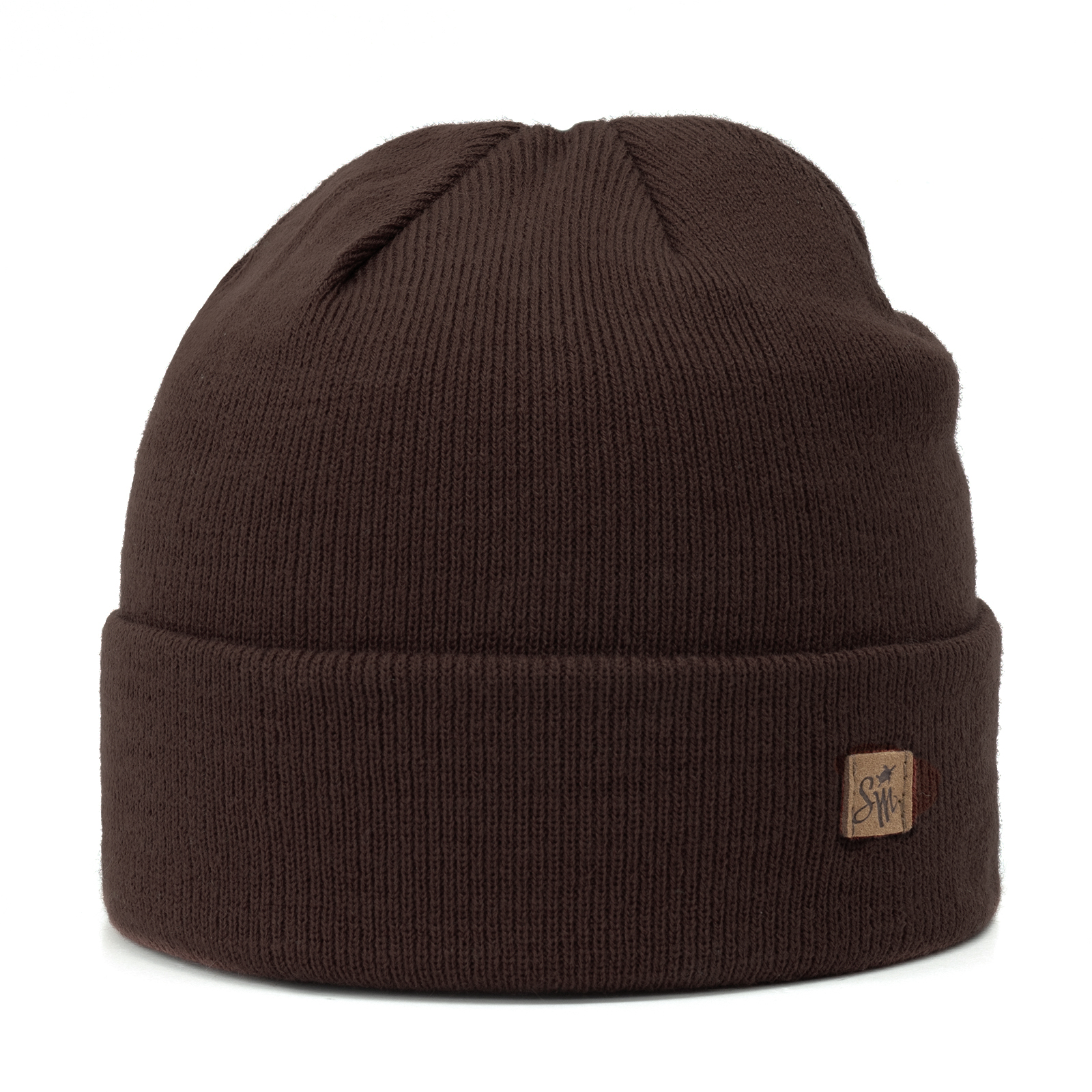 Smith & Miller Basic Cuff  Beanie, dk.brown Smith & Miller Basic Cuff  Beanie, dk.brown