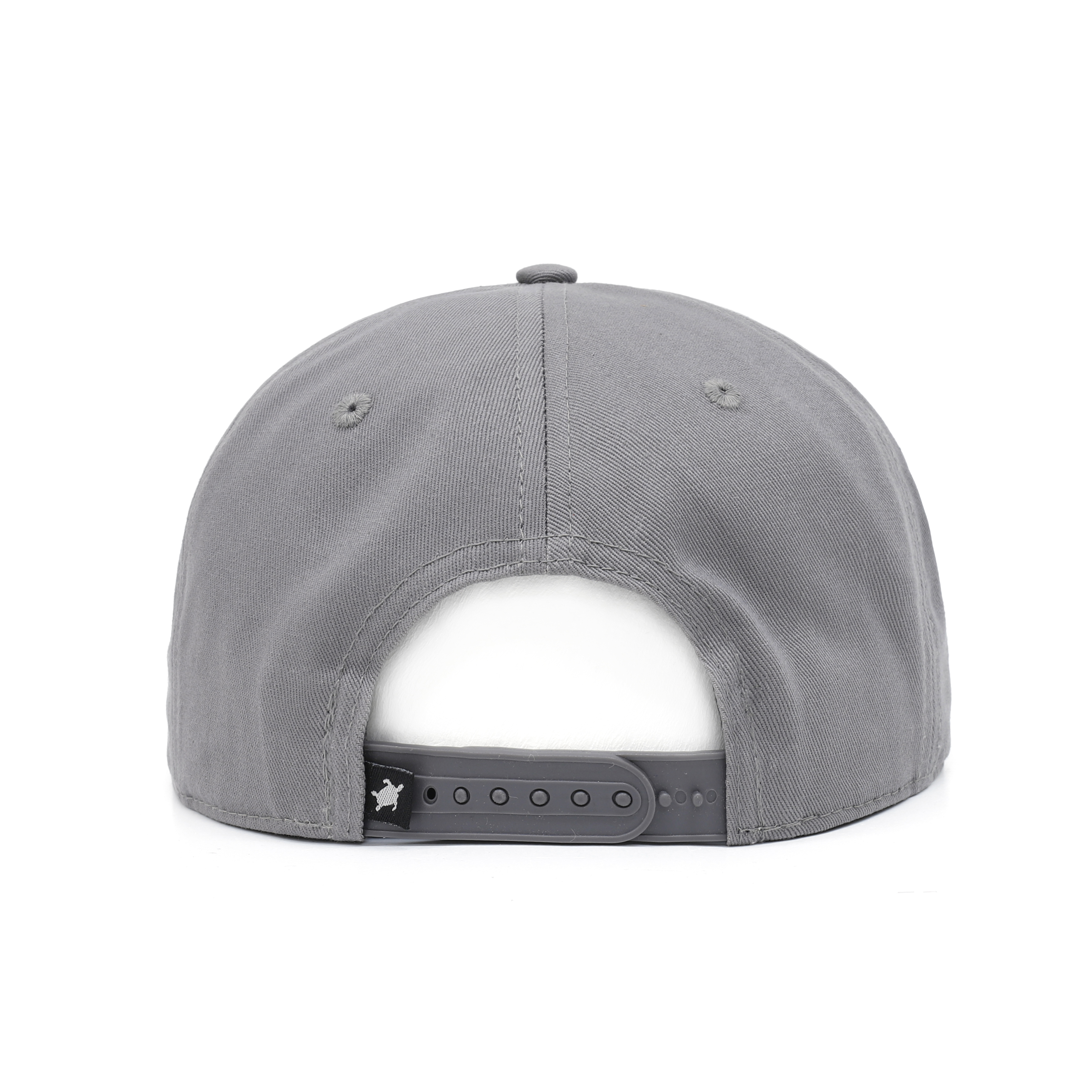 Smith & Miller Lambert Unisex Flat Snapback Cap, charcoal