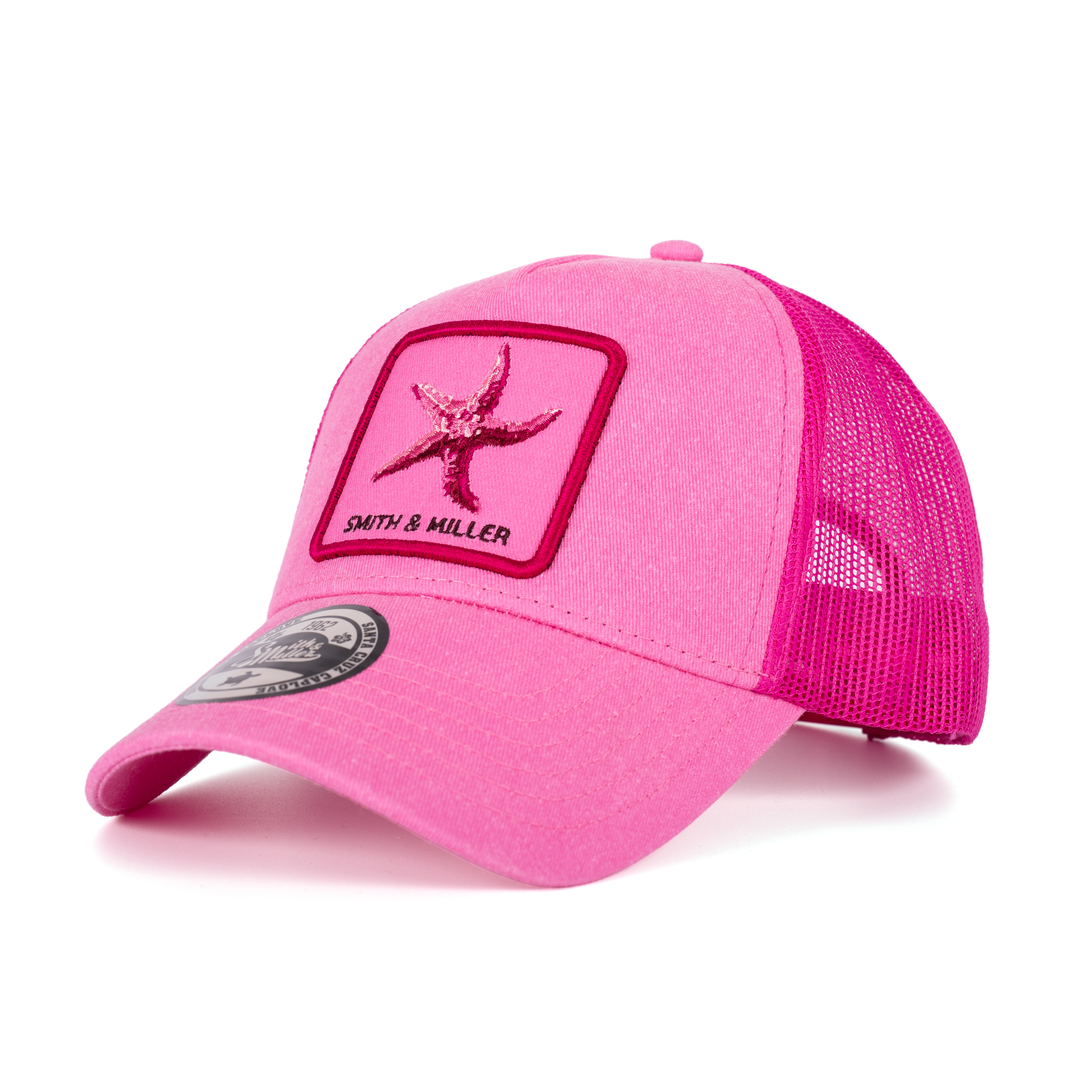 Smith & Miller "Miramar Stella" Trucker Unisex Cap, pink