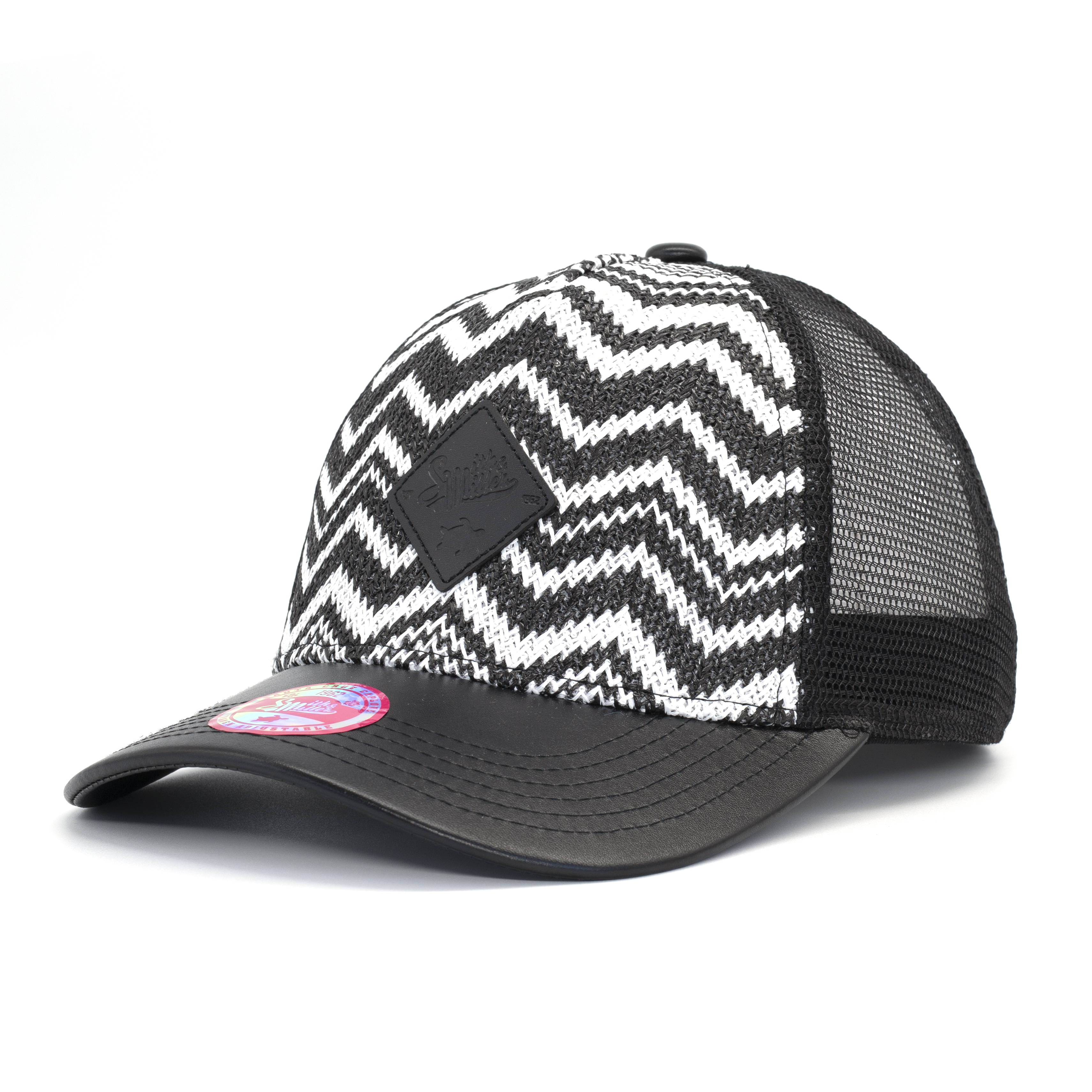 Smith & Miller Irvine Women Trucker Cap, black 