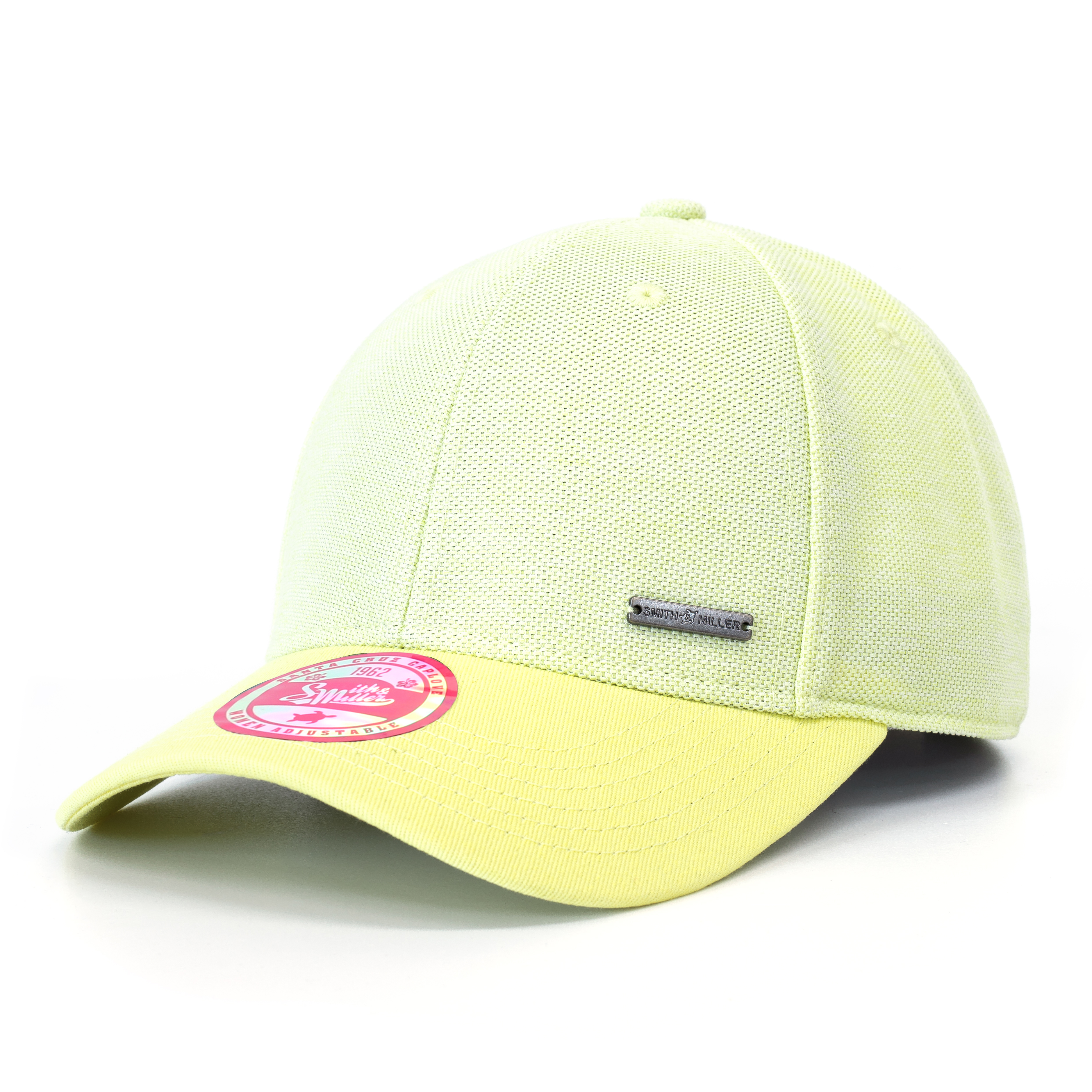 Smith & Miller Tencel  Women  Curved Cap, yellow Smith & Miller Tencel  Women  Curved Cap, yellow