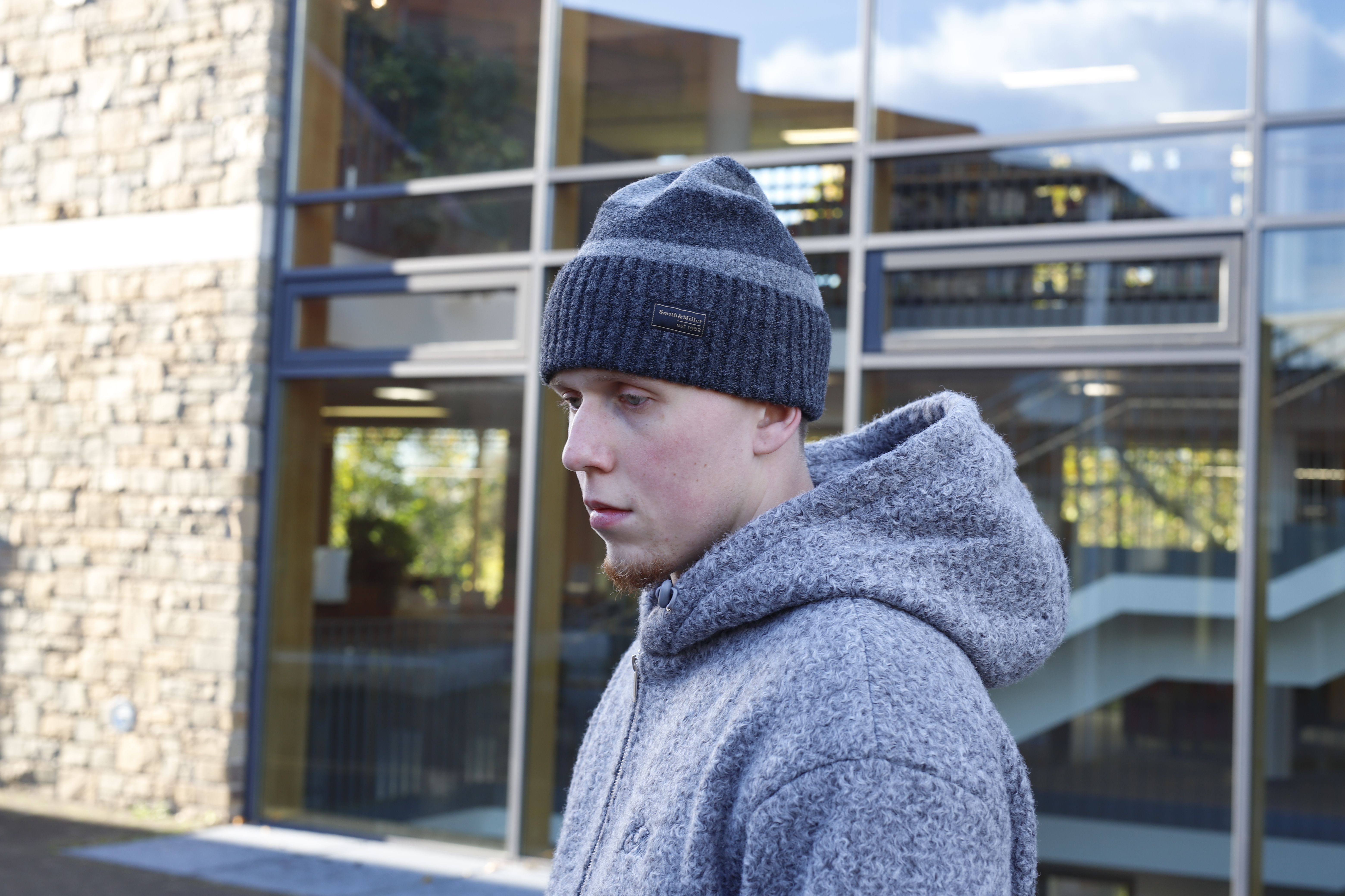 Smith & Miller "Sloan" Beanie, black/anthracite