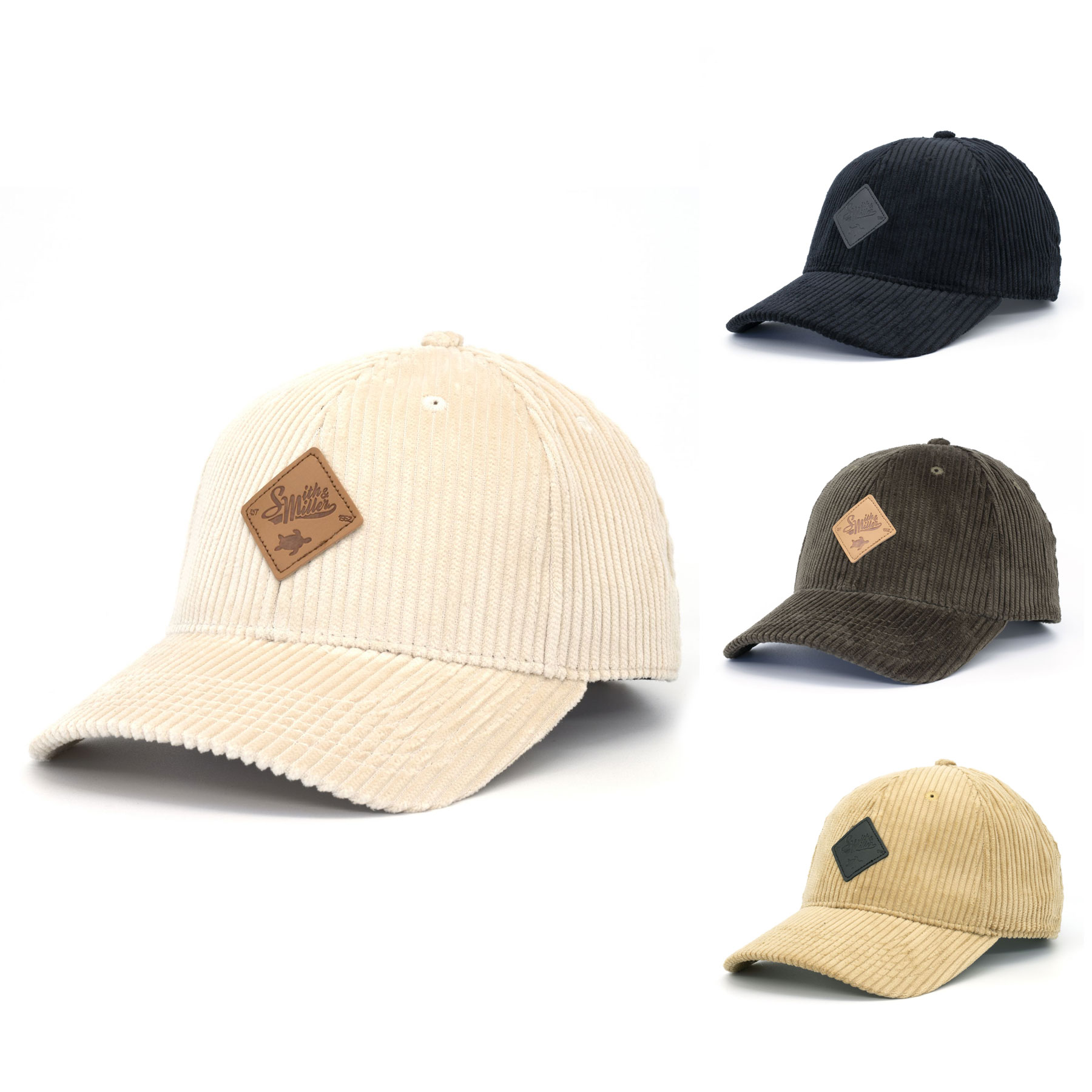 Smith & Miller Basil Unisex Curved Cord Cap Smith & Miller Basil Unisex Curved Cord Cap