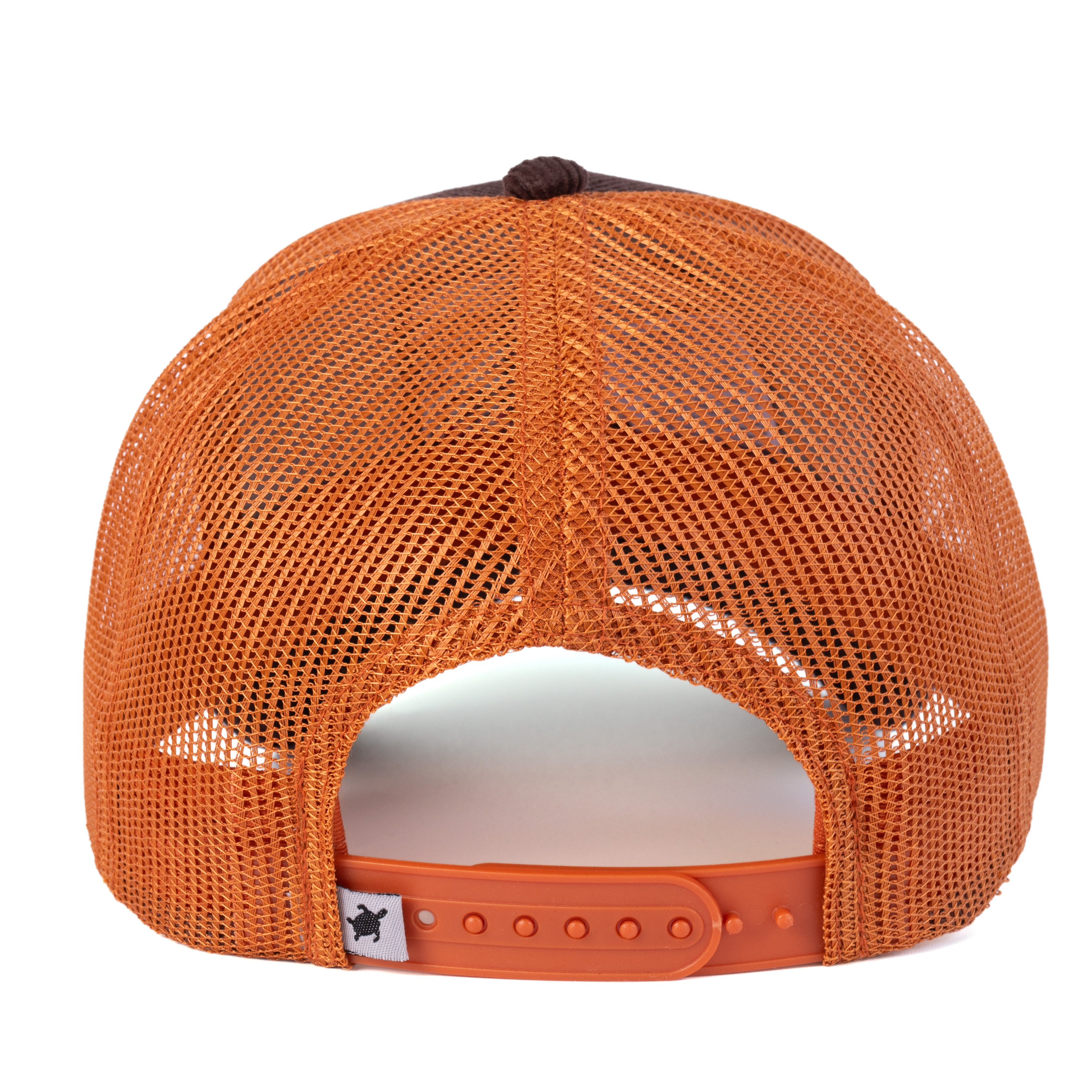 Smith & Miller "Noah" Unisex Cord Trucker Cap, brown-toffee