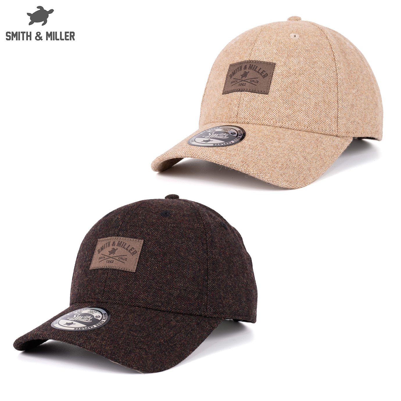 Smith & Miller `Slana` Unisex Curved Cap Smith & Miller `Slana` Unisex Curved Cap